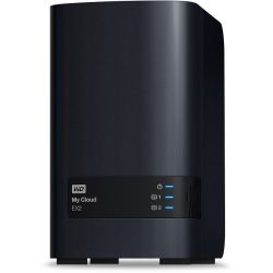 WD My Cloud EX2 Ultra NAS 4TB personal cloud stor (WDBVBZ0040JCH-EESN)