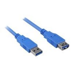 USB 3.0 Kabel A/A 2m, blau (4044951010882)