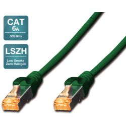 Patchkabel Cat6a S-FTP 0.5m grün (DK-1644-A-005/G)