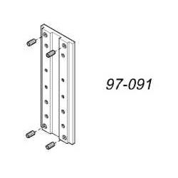 Montagesatz LCD Arm ALU Profilschiene (vertikal) (97-091)