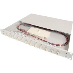 Digitus DIGITUS 48,3cm 19Zoll LWL Spleissbox ausziehbar 1HE vorko (DN-96332/9)