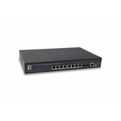 Switch LevelOne  10-Port L2 2xSFP 802.3at + 125W GEP-1061 (GEP-1061)