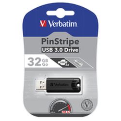 Store n Go PinStripe 32GB USB-Stick schwarz (49317)