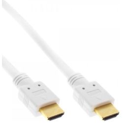INLINE INLINE HDMI HighSpeed Kabel PREMIUM 2m weiss St/St mit (17502W)