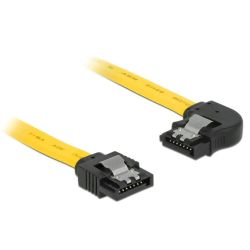 Delock SATA-Kabel Delock Metall links /gerade 6Gb/s 0.30m (82824)
