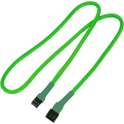 Kabel Nanoxia 3-Pin Verlängerung, 60 cm, neon-grün (NX3PV60NG)