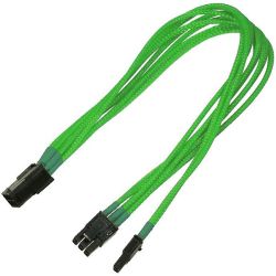 Kabel Nanoxia 6- auf 6+2-Pin, 30 cm, neon-grün (NXP683ENG)