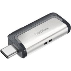 Ultra Dual Drive Typ-C 128GB USB-Stick silber/grau (SDDDC2-128G-G46)
