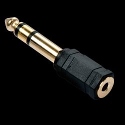 Stereo Audio-Adapter, 3.5mm Klinkenstecker an 6.3mm Klinkenbuc (35620)