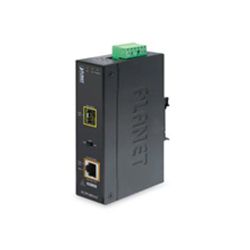 PLANET IP30 10/100/1000T to 100/1000X SFP Gbit Converter (IGT-805AT)