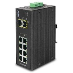 Indus. Switch, 8x10/100/1000T (IGS-10020MT)