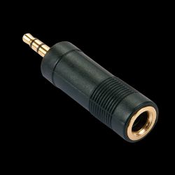 Stereo Audio-Adapter, 3.5mm Klinkenstecker an 6.3mm Klinkenbuc (35621)