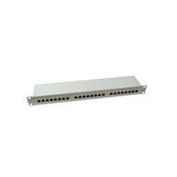 Patchpanel Logilink 19 Einbau Kat.6 STP 24 Port, grau (NP0053)