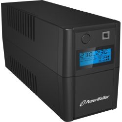 PowerWalker VI 650 SHL USV-System schwarz (10120095)