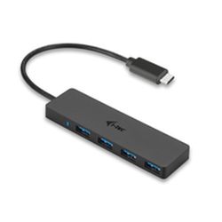 I-TEC USB C Slim Passive HUB 4 Port ohne Netzteil ideal fu (C31HUB404)