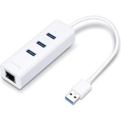 Adapter / USB 3.0 / Gigabit / mit 3-Port (UE330)