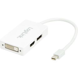 Adapter Mini DisplayPort zu HDMI/DVI/DisplayPort weiß (CV0045A)