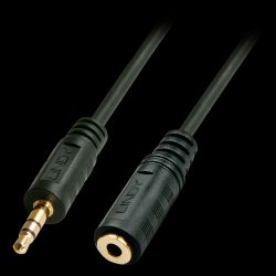 Premium Audio-Verlängerungskabel, 3,5mm Stereo-Klinkenstecker/ (35656)
