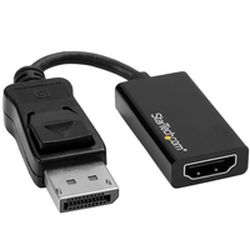 Adapter DisplayPort Stecker zu HDMI Buchse schwarz (DP2HD4K60S)