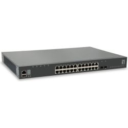 Switch LevelOne 28-Port-L3-Managed-Gbit 2-Ports SFP/RJ45 (GTL-2881)