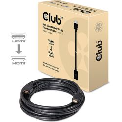 Club3D HDMI-Kabel 1.4 HD-Verlängerungskabel 5 Meter St/Bu (CAC-1320)