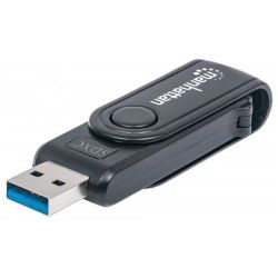 MANHATTAN USB 3.0 Multi-Card Reader/Writer externer Kartenles (101981)