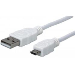 MANHATTAN Hi-Speed USB 2.0 Anschlusskabel Typ A Stecker / Typ (323987)