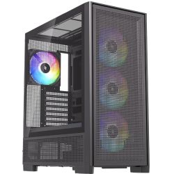 Silentware Air 2000 A-RGB Black Gehäuse schwarz mit Sichtfenster (AIR2000BLACK)