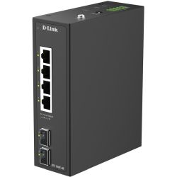 D-Link D-Link DIS-100G-06 6-Port Gigabit Industrial Unmanag. Sw (DIS-100G-06)