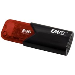 Emtec B110 Click Easy256GB USB-Stick schwarz/rot (ECMMD256GB113)