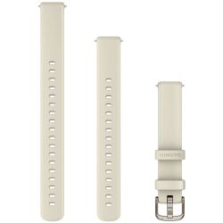 Garmin Ersatzarmband 14mm Silikon coconut/cremegold für Lily 2 (010-13302-00)