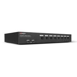 Lindy 8 Port HDMI 4K60, USB 2.0 + Audio KVM Switch (39538)