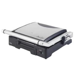 ECG KG 300 Deluxe Kontaktgrill edelstahl/schwarz (340910374958)