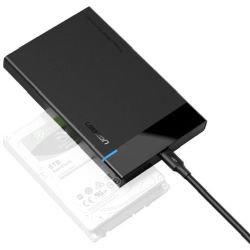 Ugreen External Hard Drive Enclosure schwarz USB-C 3.1 (50743)