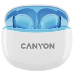 Canyon TWS-5 Bluetooth Headset blau/weiß (CNS-TWS5BL)