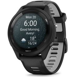 Garmin Forerunner 265 Sportuhr black/powder grey (010-02810-10)
