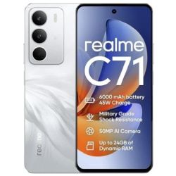 Realme C71 256GB Mobiltelefon white swan (631011005929)
