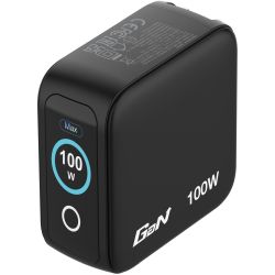 Verbatim 3-Port Mini-GaN-Ladegerät mit Display 100W schwarz (30239)