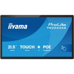 Iiyama ProLite TW2223AS-B3P Info-Display schwarz (TW2223AS-B3P)
