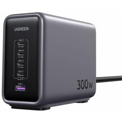 Ugreen Nexode 300W GaN 5-port USB Wall Charger grau (90903B)