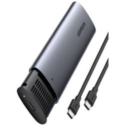 Ugreen M.2 PCIe/NVMe SSD Gehäuse schwarz/grau (10902)