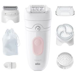 Braun Silk-epil 5 5-060 Wet+Dry Epilierer weiß (225014)