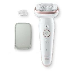 Braun Silk-epil 9 9-000 SensoSmart Wet+Dry Epilierer weiß/rosegold (SES9000)