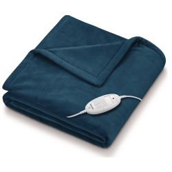 Beurer HD 75 Heizdecke cosy ocean dunkelblau (40019)