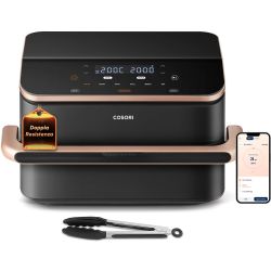 Cosori Dual Blaze Twin Fry 10l Heißluftfritteuse schwarz (CAF-TF101S-AEUR)