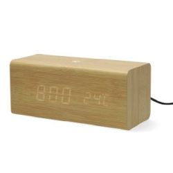 Nedis Digital-Wecker-Radio | LED | USB-C™ Female | FM | Snooz (CLAR3004BN)