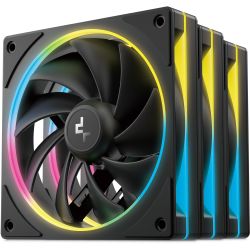 DeepCool FL12R SE 3IN1 120mm Lüfter schwarz 3er-Pack (R-FL12RSE-BKAPN3-G)