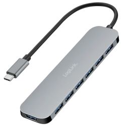 LogiLink 7-port USB-Hub grau (UA0457)
