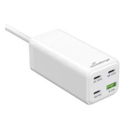 MediaRange 100W GaN 4-port Schnellladegerät weiß (MRMA124)