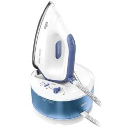Braun IS 2143 BL CareStyle Compact Dampfbügelstation weiß/blau (0128804001)